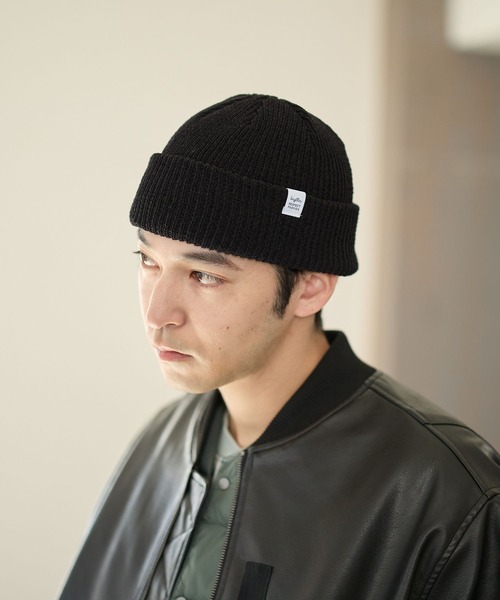BAYFLOW（ベイフロー）の「モールニットワッチ（ニットキャップ/ビーニー・メンズ・グレー/ブラック/ライトグリーン/アイボリー・FREE）」の2枚目の写真