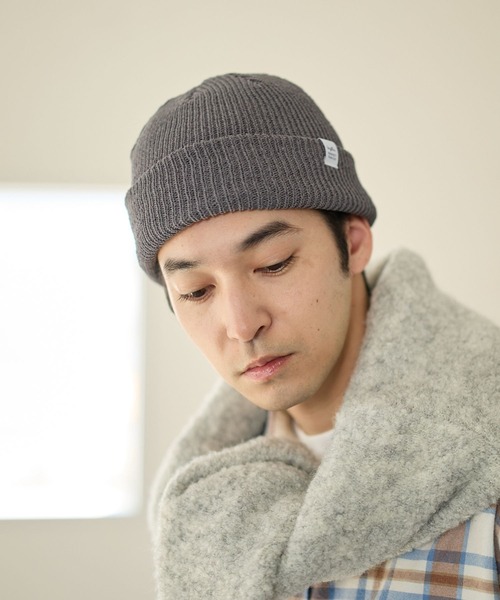 BAYFLOW（ベイフロー）の「モールニットワッチ（ニットキャップ/ビーニー・メンズ・グレー/ブラック/ライトグリーン/アイボリー・FREE）」の8枚目の写真