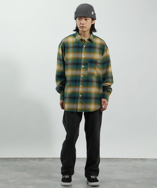 BAYFLOW（ベイフロー）の「モールニットワッチ（ニットキャップ/ビーニー・メンズ・グレー/ブラック/ライトグリーン/アイボリー・FREE）」の10枚目の写真