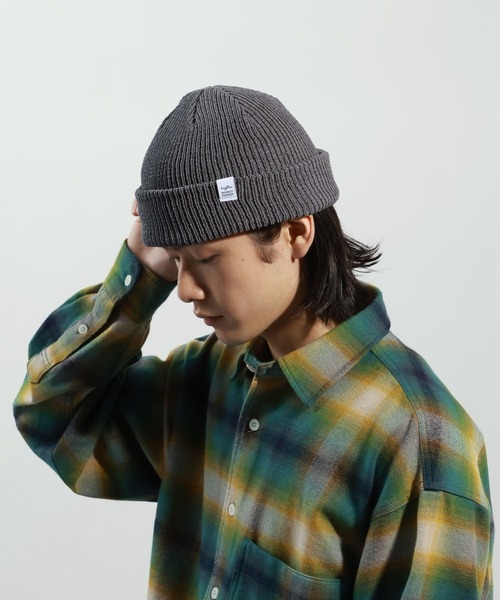 BAYFLOW（ベイフロー）の「モールニットワッチ（ニットキャップ/ビーニー・メンズ・グレー/ブラック/ライトグリーン/アイボリー・FREE）」の12枚目の写真