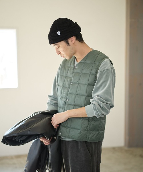 BAYFLOW（ベイフロー）の「モールニットワッチ（ニットキャップ/ビーニー・メンズ・グレー/ブラック/ライトグリーン/アイボリー・FREE）」の16枚目の写真