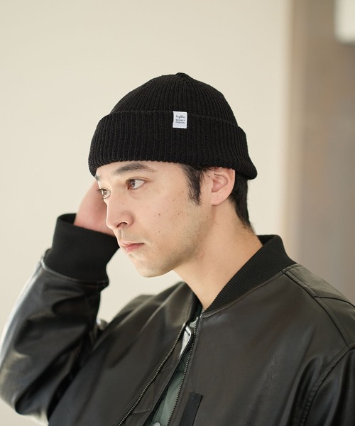 BAYFLOW（ベイフロー）の「モールニットワッチ（ニットキャップ/ビーニー・メンズ・グレー/ブラック/ライトグリーン/アイボリー・FREE）」の17枚目の写真