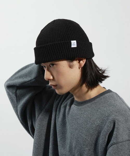 BAYFLOW（ベイフロー）の「モールニットワッチ（ニットキャップ/ビーニー・メンズ・グレー/ブラック/ライトグリーン/アイボリー・FREE）」の19枚目の写真