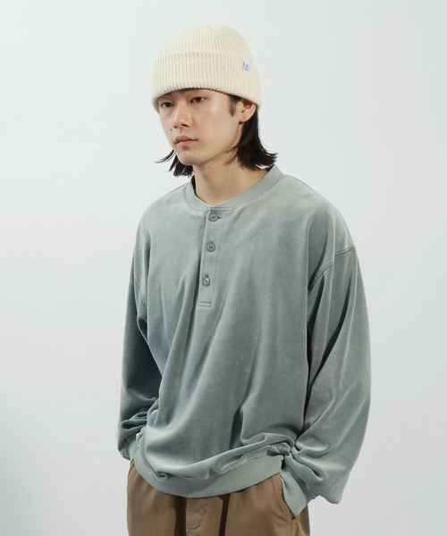 BAYFLOW（ベイフロー）の「モールニットワッチ（ニットキャップ/ビーニー・メンズ・グレー/ブラック/ライトグリーン/アイボリー・FREE）」の22枚目の写真