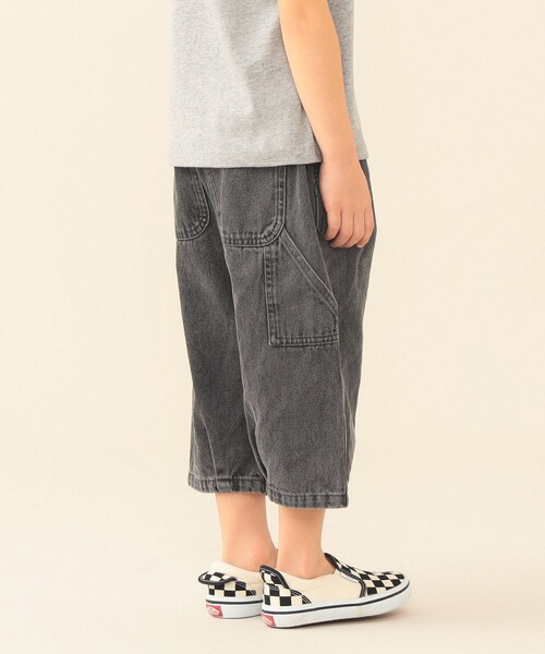 BEAMS mini(ビームスミニ)の「クロップド デニム 2026SS(90~150cm)(デニムパンツ・キッズ・チャコールグレー/ブルー・100/140/150/130/120/110/90)」の16枚目の写真