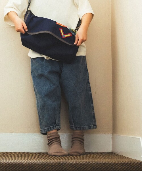 BEAMS mini(ビームスミニ)の「クロップド デニム 2026SS(90~150cm)(デニムパンツ・キッズ・チャコールグレー/ブルー・100/140/150/130/120/110/90)」の14枚目の写真