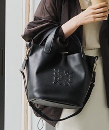 russet | エンボスモノグラム2WAYミニトートバッグ(トートバッグ)