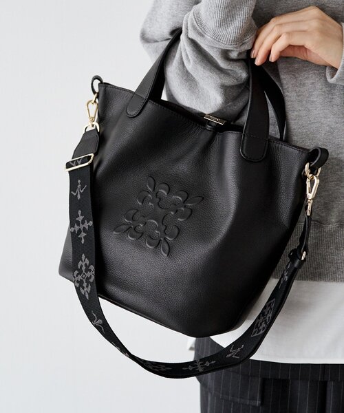 russet（ラシット）の「《WEB限定》ソフトレザー2WAYミニトートバッグ