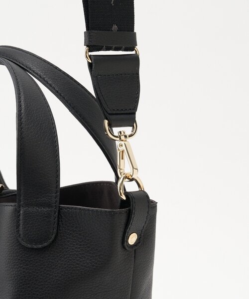 エンボスモノグラム2WAYミニトートバッグ（トートバッグ）｜russet