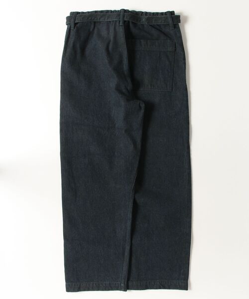 YOKO SAKAMOTO】 BELTED TROUSERS（デニムパンツ）｜yoko sakamoto