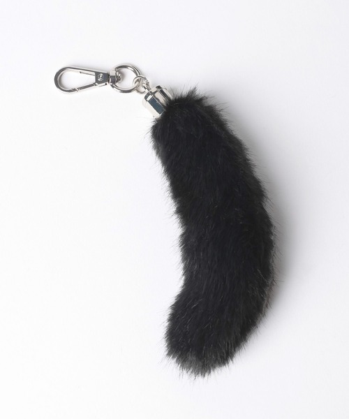 HARE(ハレ)の「ハーフムーンファーBAG(HARE)(ショルダーバッグ・メンズ・ブラック・FREE)」の9枚目の写真