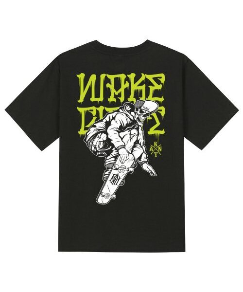 KAN6312(カン6312)の「KTB0110 ストリート半袖Tシャツ - ブラック(Tシャツ/カットソー・メンズ・その他・MEDIUM/LARGE/SMALL)」の1枚目の写真