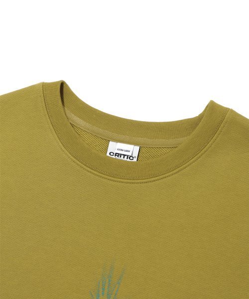 CRITIC（クリティック）の「EMERGENCY LANDED ALIEN SWEATSHIRTS OLIVE（スウェット・レディース・その他・MEDIUM/X-LARGE/LARGE）」の3枚目の写真