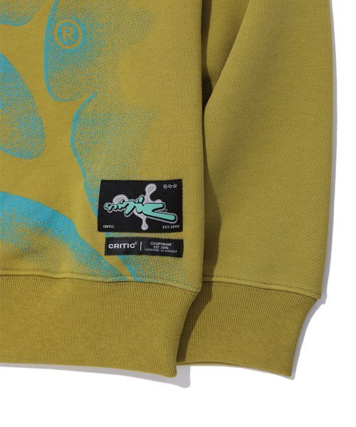 CRITIC（クリティック）の「EMERGENCY LANDED ALIEN SWEATSHIRTS OLIVE（スウェット・レディース・その他・MEDIUM/X-LARGE/LARGE）」の5枚目の写真