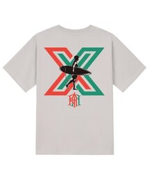 KTC0150 サーフィンボーイ 半袖Tシャツ - ベージュ