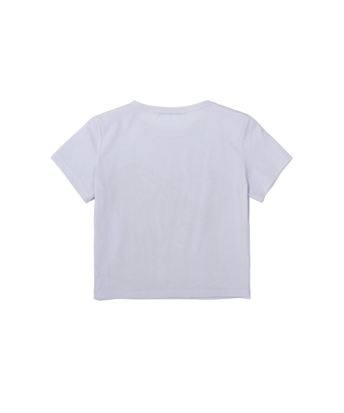 EXTRAORDINARY（エクストラオーディナリー）の「WOMEN BUSTIER TEE   L/BLUE（Tシャツ/カットソー・レディース・その他・FREE）」の4枚目の写真