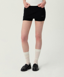 REMY KNIT SKIRT (BLACK)
