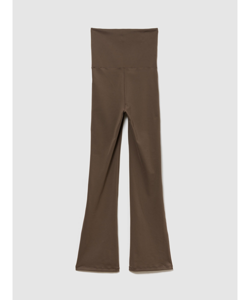 GAP(ギャップ)の「GapFit スムーズ フォールドオーバー ミニフレアレギンス(レギンス/スパッツ・レディース・ブラウン/ピンク・XS/S/M/L/XXS)」の3枚目の写真