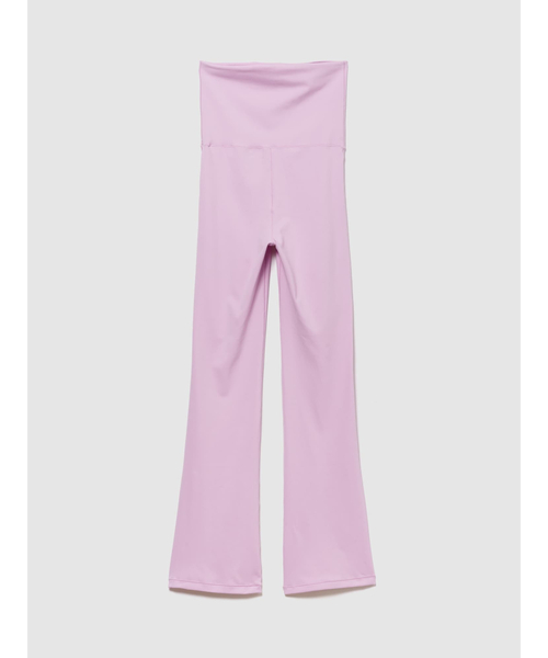 GAP(ギャップ)の「GapFit スムーズ フォールドオーバー ミニフレアレギンス(レギンス/スパッツ・レディース・ブラウン/ピンク・XS/S/M/L/XXS)」の4枚目の写真