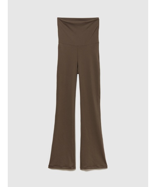 GAP（ギャップ）の「GapFit スムーズ フォールドオーバー ミニフレアレギンス（レギンス/スパッツ・レディース・ブラウン/ピンク・XS/S/M/L/XXS）」の11枚目の写真