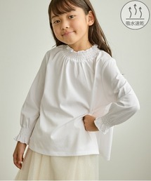 ROPE' PICNIC | 【KIDS/キッズ】スタンドフリルシャーリングカットソー/セレモニー対応(Tシャツ/カットソー)