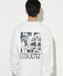 CAMEL WORK（キャメルワーク）の「サイエンスフィクション 長袖Tシャツ(ホワイト)（Tシャツ/カットソー）」