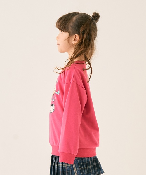 minimal(ミニマル)の「OMGプリントプルオーバー(スウェット・キッズ・ブルーグリーン/ブラック/オフホワイト/マジェンタ・100cm/110cm/140cm/130cm/120cm/90cm)」の7枚目の写真