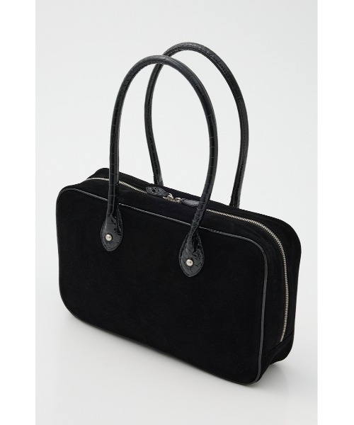 LAGUA GEM（ラグアジェム）の「CROCO POINT NUMBER バッグ（ショルダーバッグ・レディース・ブラック/ライトブルー・FREE）」の6枚目の写真