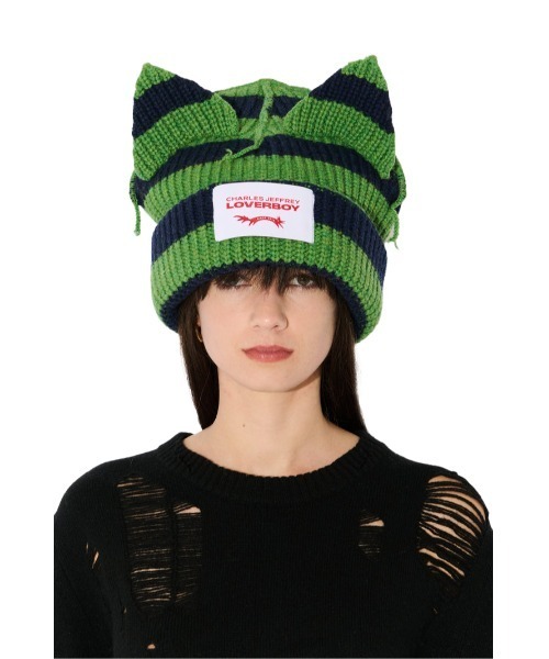 SUPERSIZED CHUNKY EARS BEANIE（ニットキャップ/ビーニー）｜Charles
