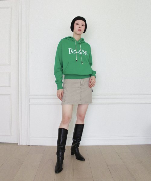RUBATI(ルバティ)の「Lettering Logo HOOD (GREEN)(パーカー・レディース・その他・FREE)」の8枚目の写真