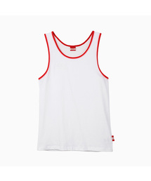 DOUBLE COLOR COVER COTTON SLEEVE_WHITE
