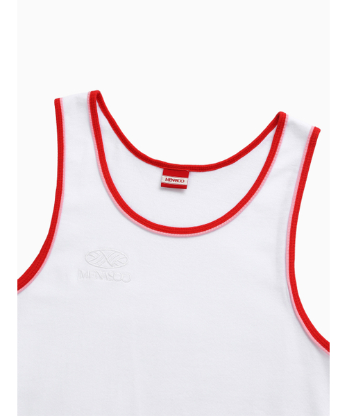 MENASOO(ミナス)の「DOUBLE COLOR COVER COTTON SLEEVE_WHITE(Tシャツ/カットソー・レディース・ホワイト・F)」の4枚目の写真