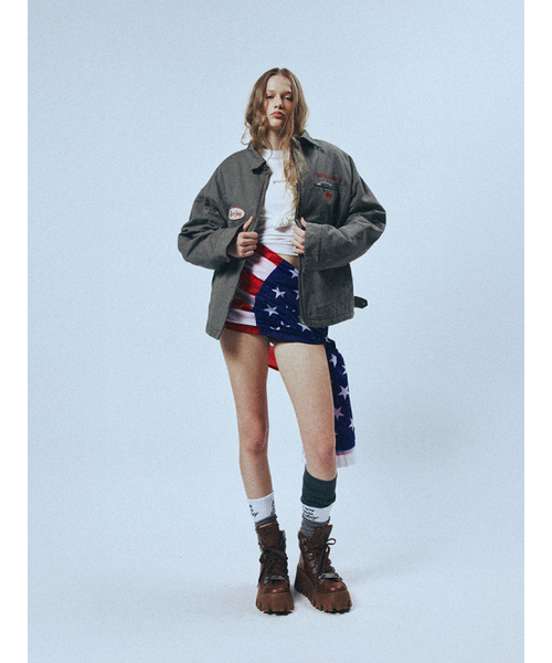 SUNDAY FRUIT MARKET（サンデーフルーツマーケット）の「MARKET VINTAGE WORK JACKET KHAKI（デニムジャケット・メンズ・その他・SMALL/MEDIUM/LARGE）」の11枚目の写真