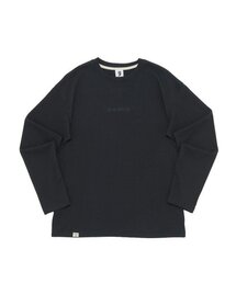 LETTERING DROP-SHOULDER TEE (Black)