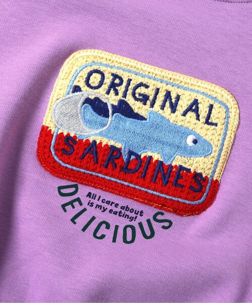 F.O.KIDS（エフオーキッズ）の「【裏シャギー】3柄モチーフトレーナー_ジュニア対応（スウェット・キッズ・パープル/ベージュ/ライム・100/140/130/120/110/90/80）」の21枚目の写真