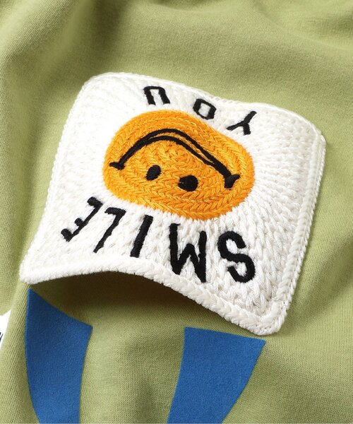 F.O.KIDS（エフオーキッズ）の「【裏シャギー】3柄モチーフトレーナー_ジュニア対応（スウェット・キッズ・パープル/ベージュ/ライム・100/140/130/120/110/90/80）」の16枚目の写真