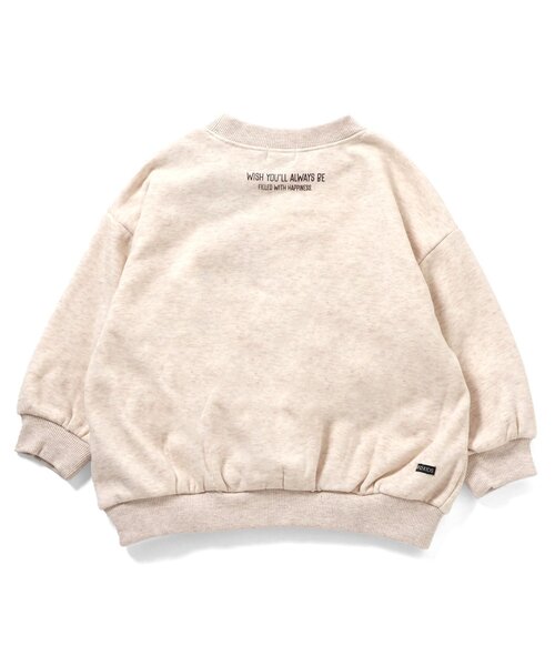 F.O.KIDS（エフオーキッズ）の「【裏シャギー】3柄モチーフトレーナー_ジュニア対応（スウェット・キッズ・パープル/ベージュ/ライム・100/140/130/120/110/90/80）」の5枚目の写真