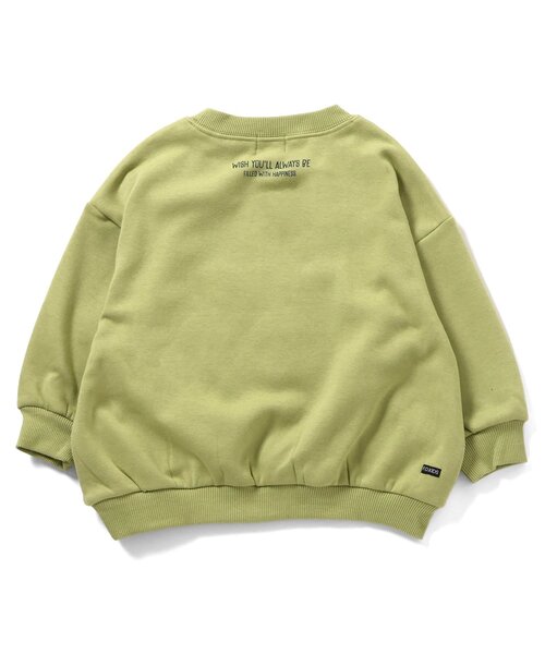 F.O.KIDS（エフオーキッズ）の「【裏シャギー】3柄モチーフトレーナー_ジュニア対応（スウェット・キッズ・パープル/ベージュ/ライム・100/140/130/120/110/90/80）」の9枚目の写真