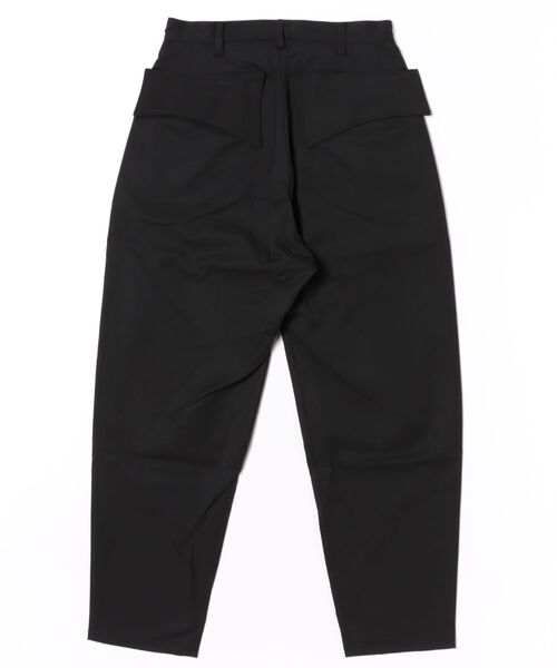 sulvam（サルバム）の「sulvam/サルバム/アウトフラップパンツ（スラックス・メンズ・ブラック・L/M/S）」の2枚目の写真
