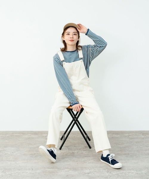 PAR ICI（パーリッシィ）の「ボーダー配色バインダー 長袖カットソー【BASIC COLOR】（Tシャツ/カットソー・レディース・ネイビー/レッド/ブルー・FREE）」の18枚目の写真