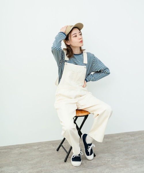 PAR ICI（パーリッシィ）の「ボーダー配色バインダー 長袖カットソー【BASIC COLOR】（Tシャツ/カットソー・レディース・ネイビー/レッド/ブルー・FREE）」の19枚目の写真