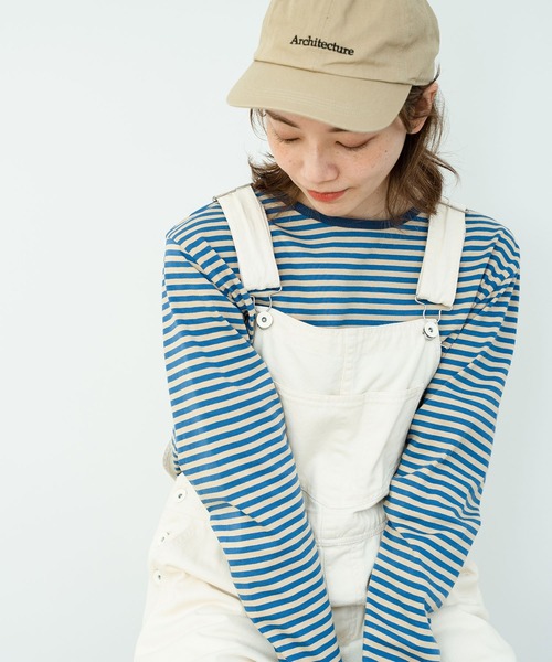 PAR ICI（パーリッシィ）の「ボーダー配色バインダー 長袖カットソー【BASIC COLOR】（Tシャツ/カットソー・レディース・ネイビー/レッド/ブルー・FREE）」の16枚目の写真