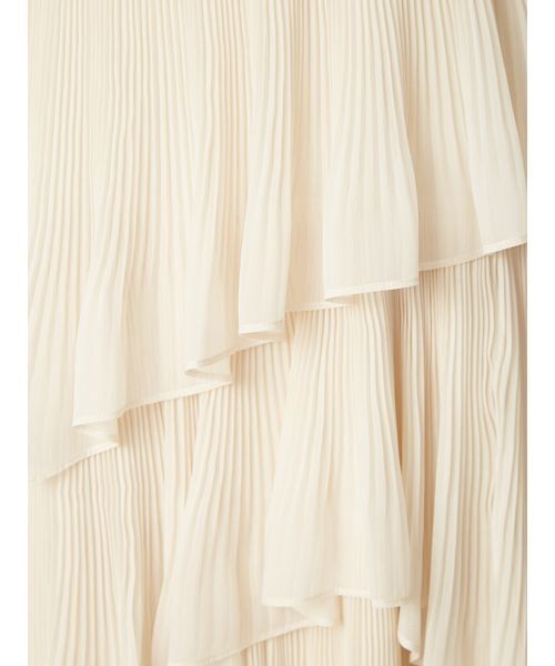 FRAY I.D（フレイアイディー）の「ランダムティアードシアープリーツスカート（スカート・レディース・クリーム/ネイビー/ホワイト・0/1）」の7枚目の写真