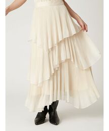 FRAY I.D | ランダムティアードシアープリーツスカート(スカート)