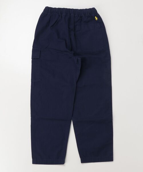 POLO RALPH LAUREN CHILDRENSWEAR(ポロ ラルフ ローレン チルドレンズウェア)の「コットン キャンバス カーゴ パンツ(カーゴパンツ・キッズ・ネイビー系1・20/16/12/8)」の4枚目の写真