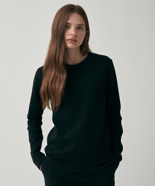 MOTT(モット)の「ベーシックチェーン長袖Tシャツ - ブラック(Tシャツ/カットソー・レディース・その他・FREE)」の2枚目の写真