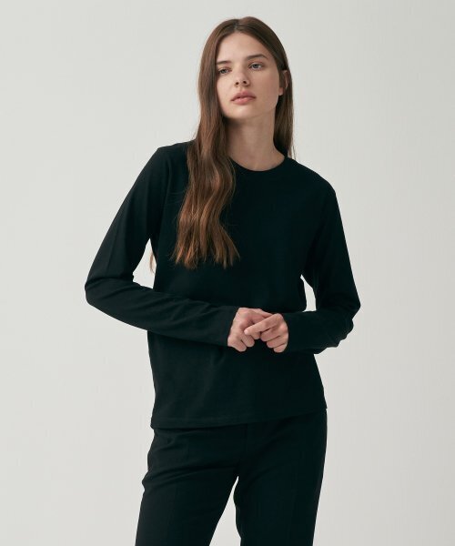 MOTT(モット)の「ベーシックチェーン長袖Tシャツ - ブラック(Tシャツ/カットソー・レディース・その他・FREE)」の3枚目の写真