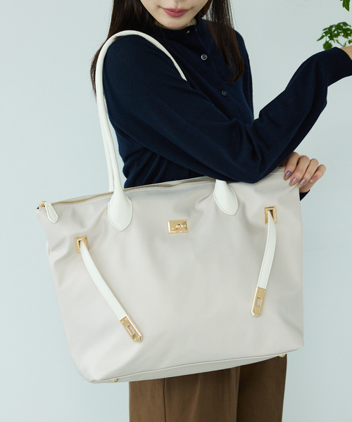 kariさんコラボ】多機能BELTEDナイロントート/A4/通勤/16インチPC対応