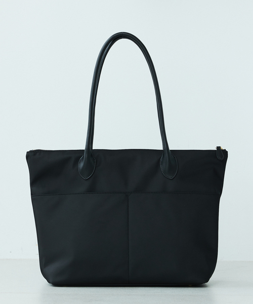 バッグ kari kariさんコラボ】多機能BELTEDナイロントート/A4/通勤/16インチPC対応