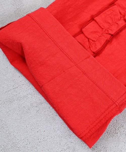 MARKEY'S（マーキーズ）の「ラウンドフリルロングパンツ（その他パンツ・キッズ・レッド/ブラック・150/140/120/110/100/90/130）」の10枚目の写真